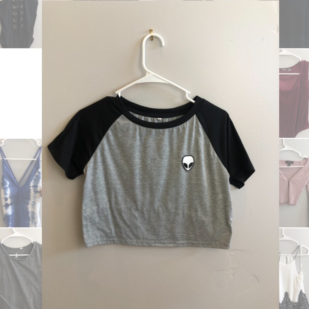 Alien crop top